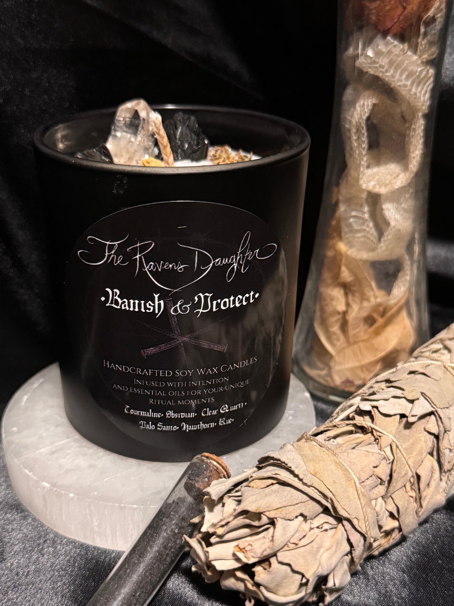 Banish and Protect Ritual Candle