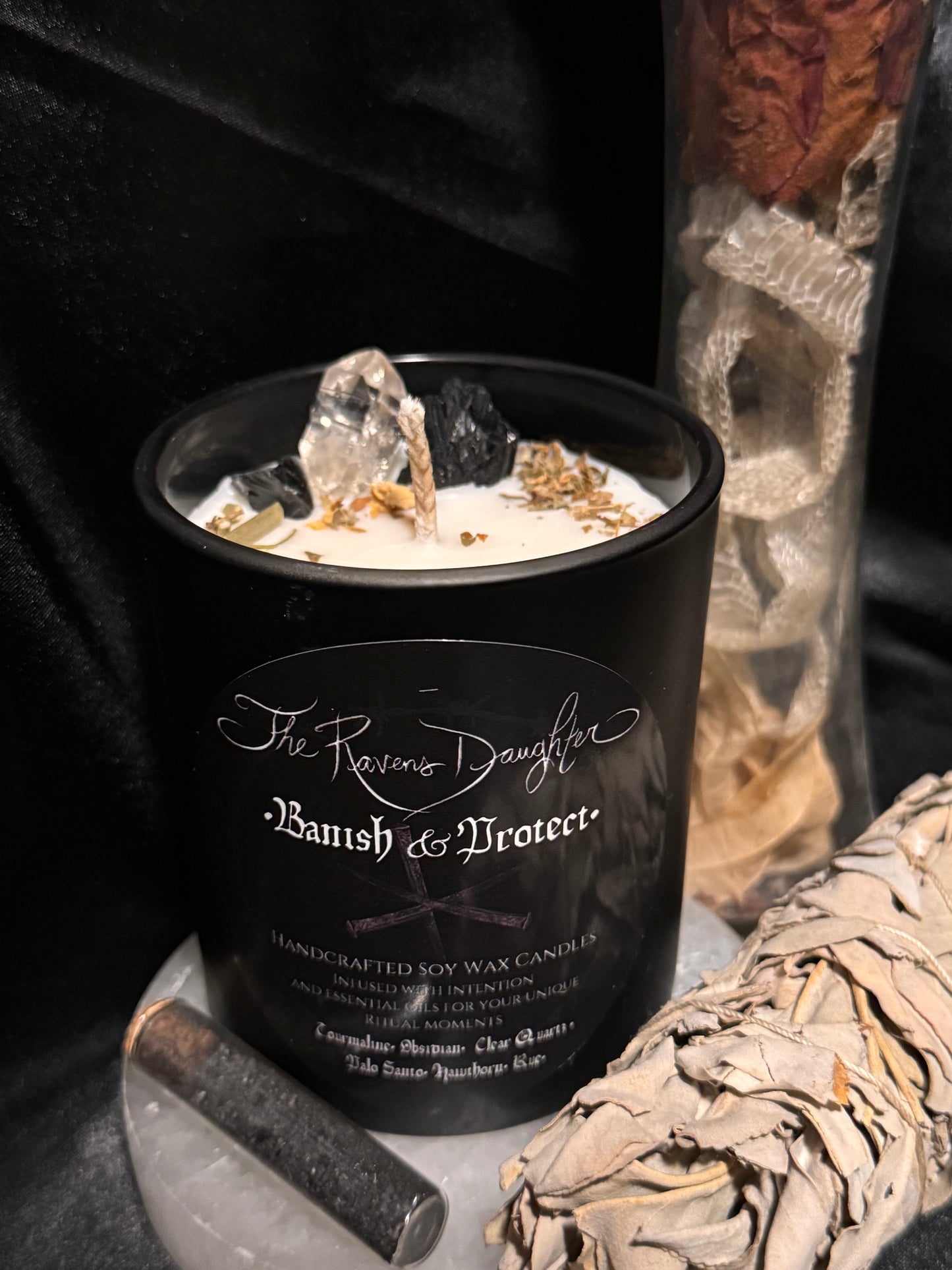 Banish and Protect Ritual Candle