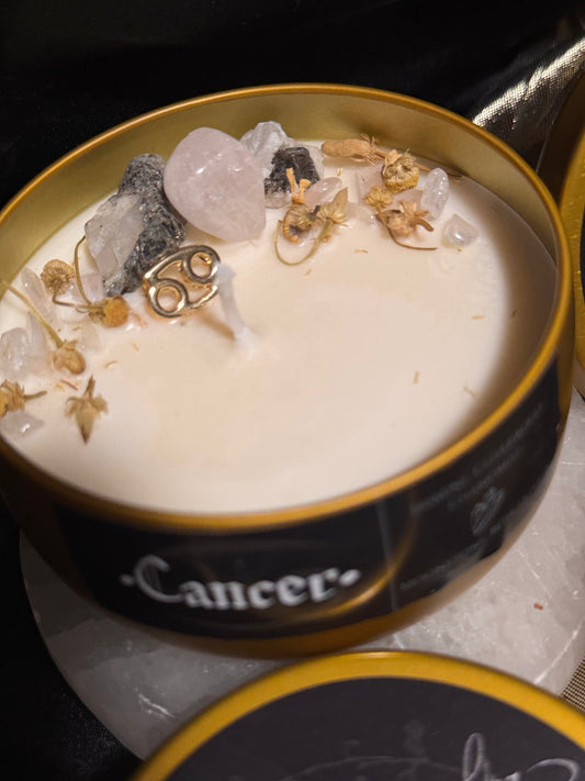 Cancer Zodiac Candle