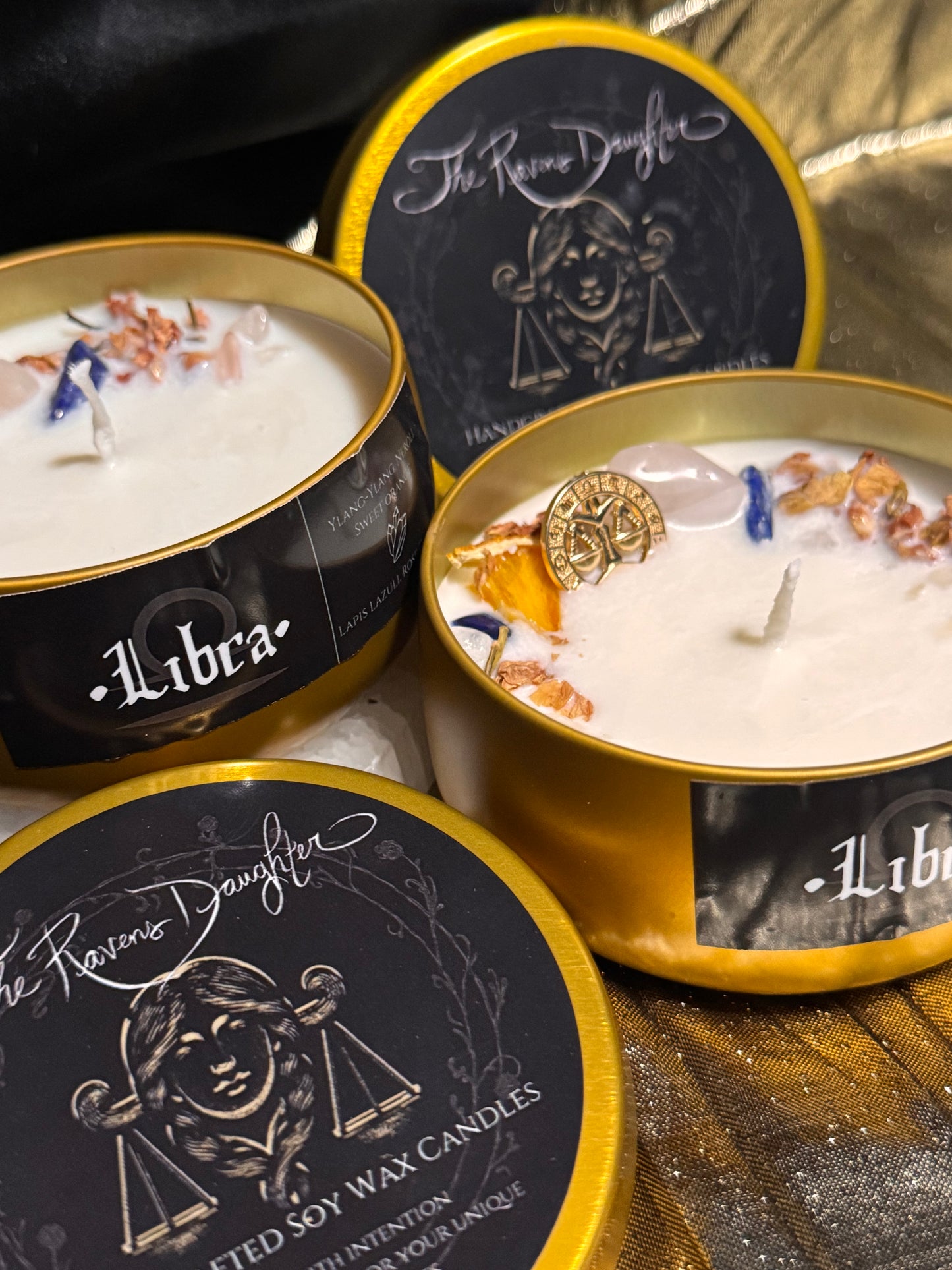 Libra Zodiac Candle