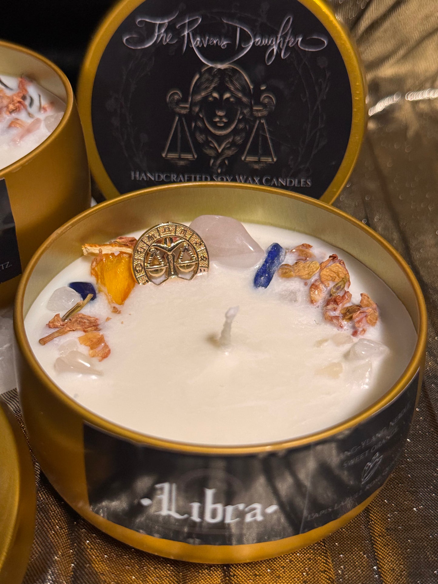 Libra Zodiac Candle