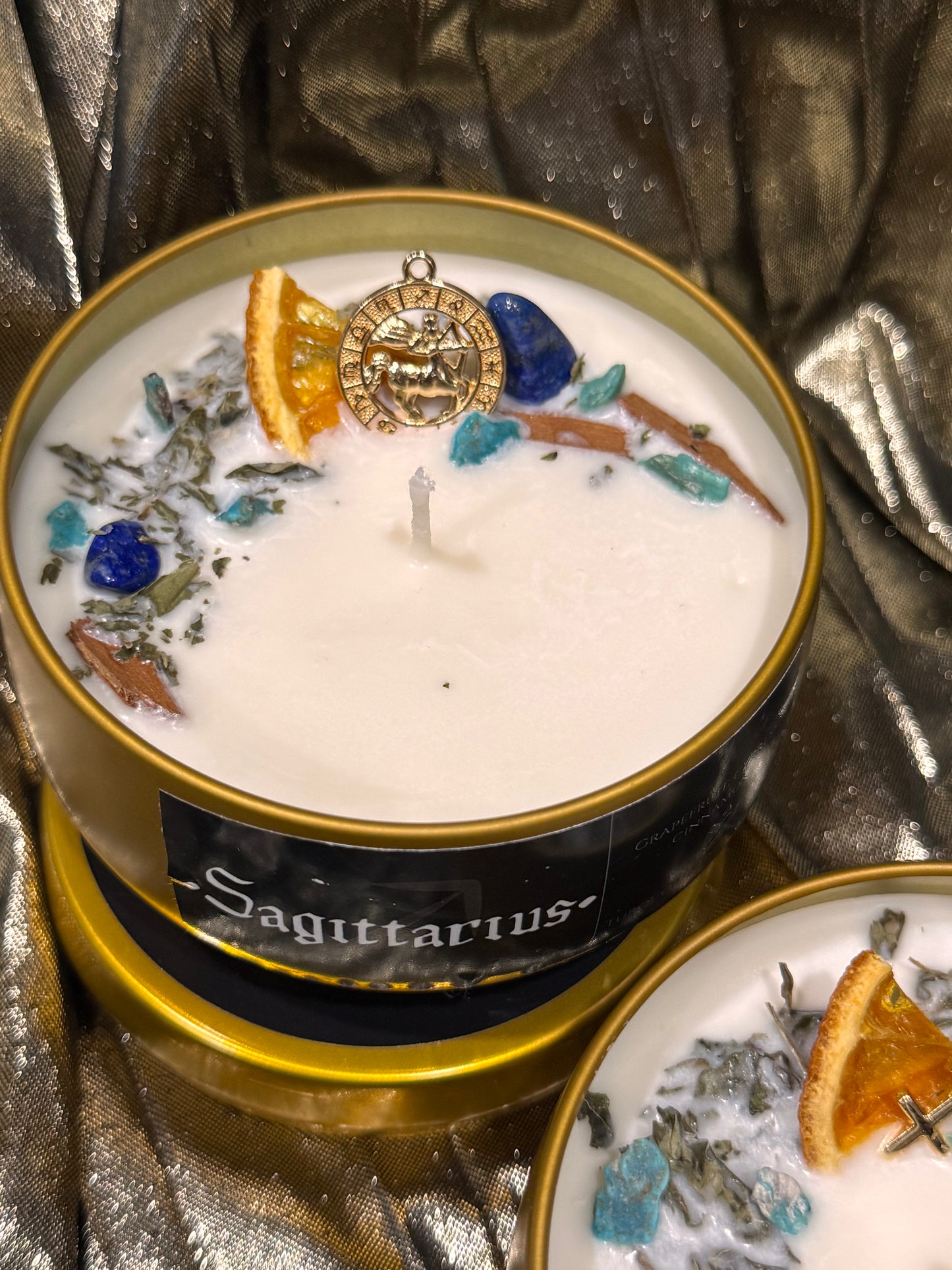 Sagittarius Zodiac Candle
