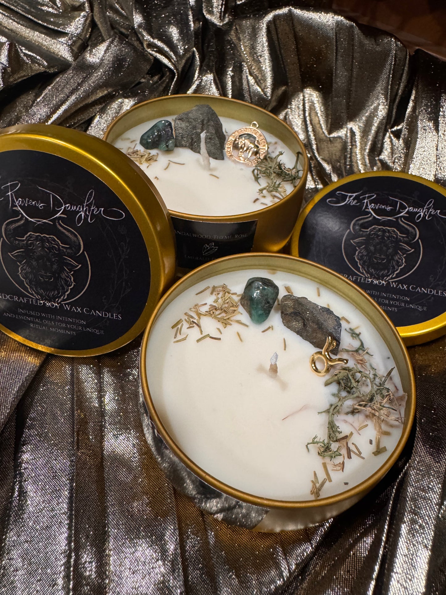 Taurus Zodiac Candle