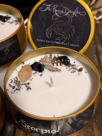 Scorpio Zodiac Candle