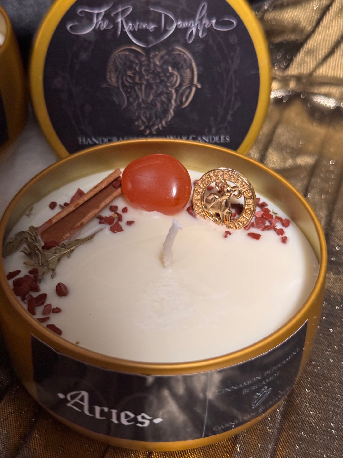 Aries Zodiac Candle
