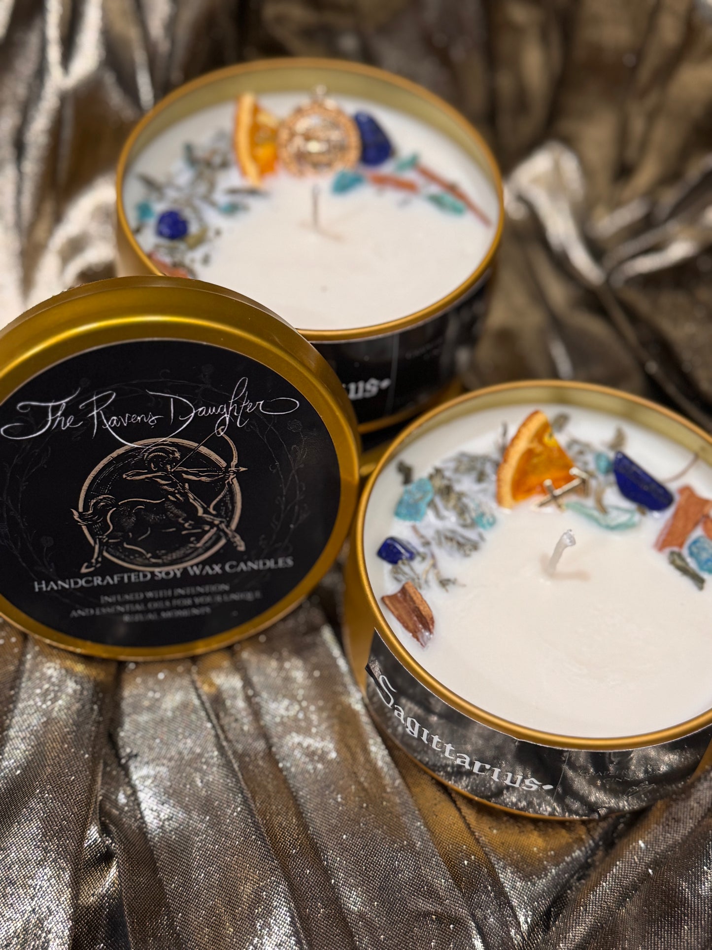 Sagittarius Zodiac Candle