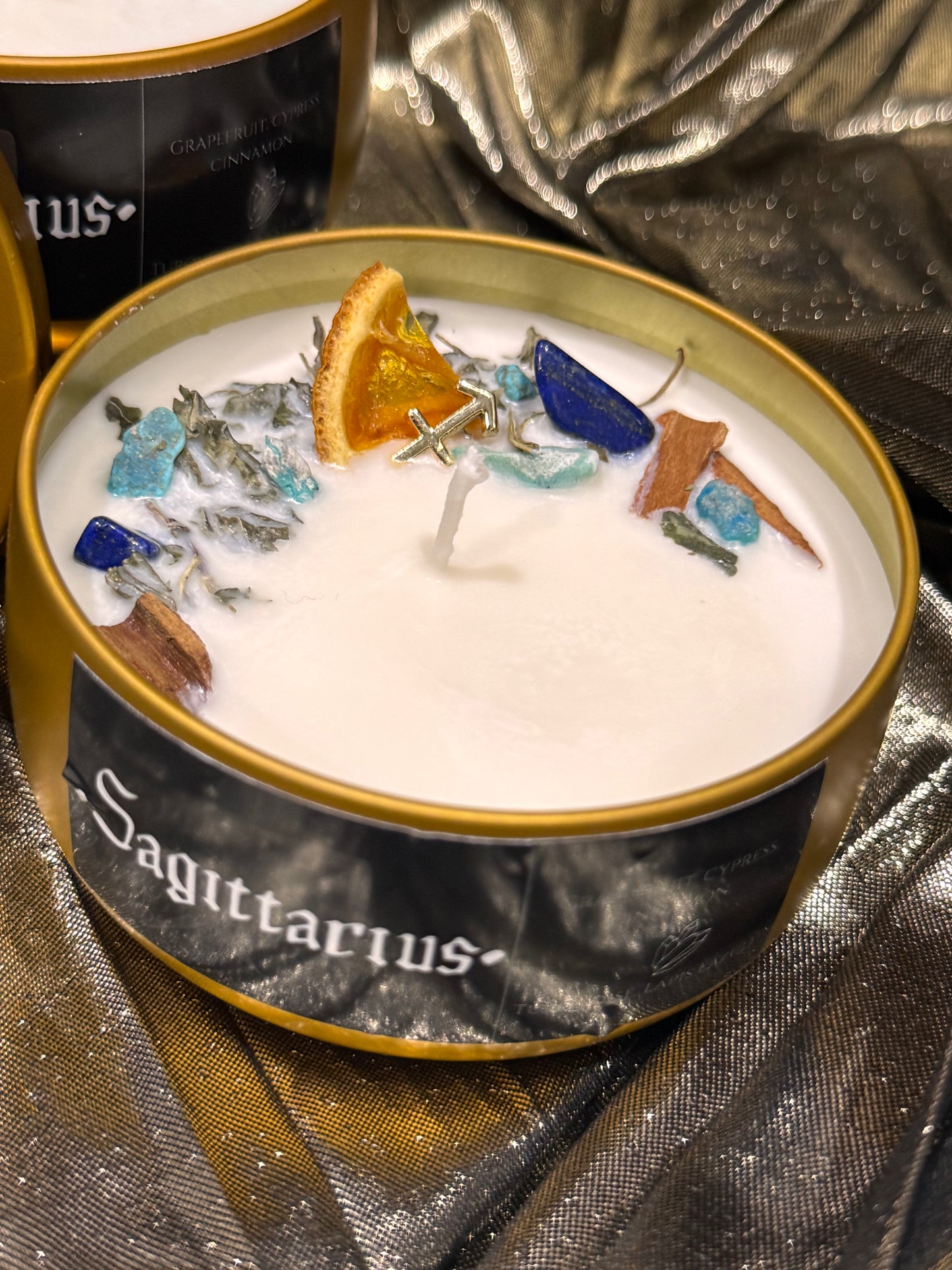 Sagittarius Zodiac Candle