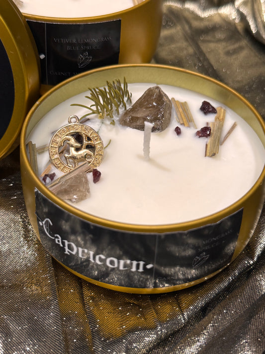 Capricorn Zodiac Candle