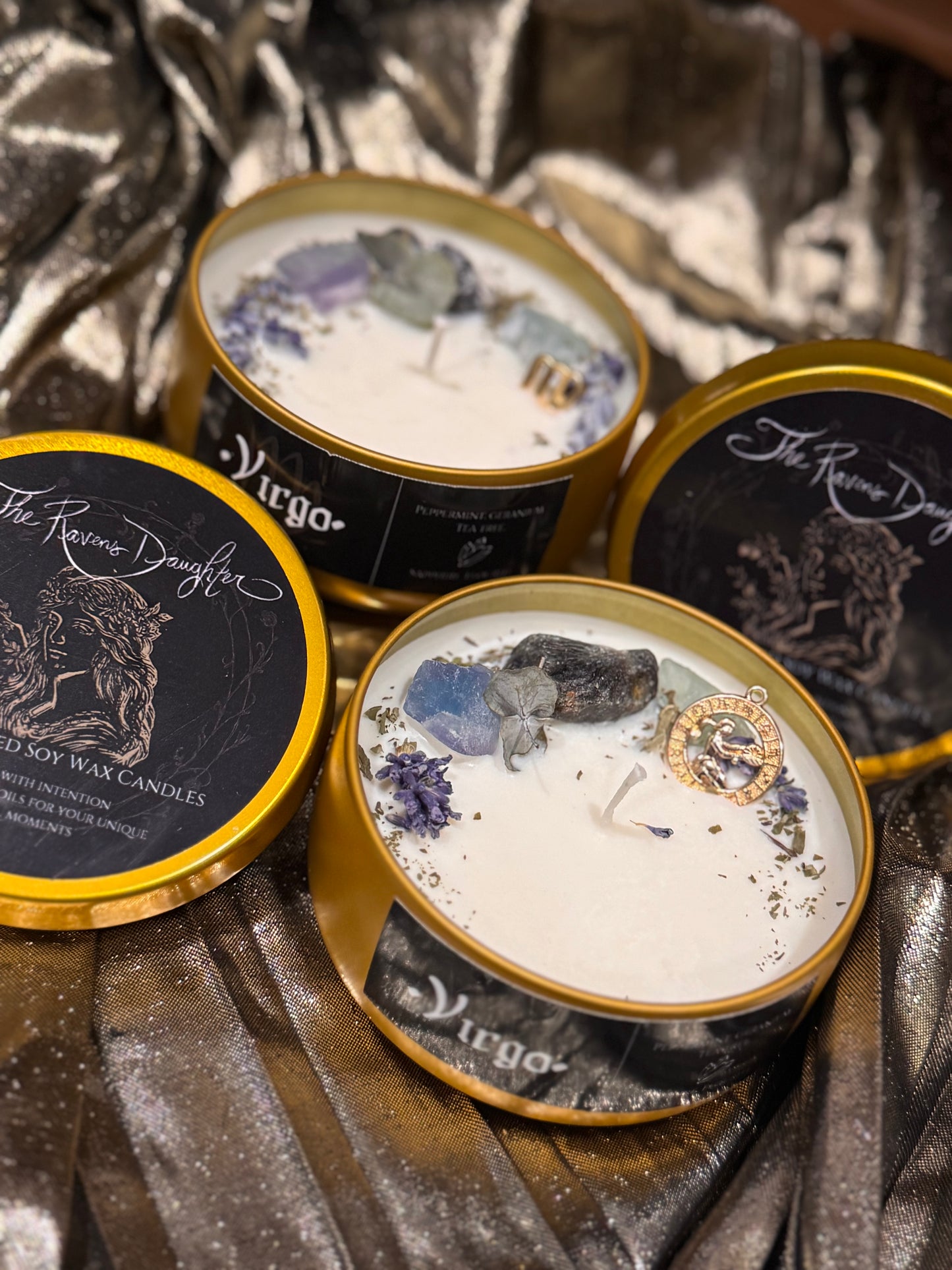 Virgo Zodiac Candle